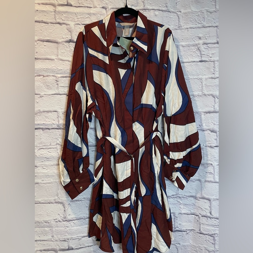 H&M T-shirt Dress with Bishop Sleeves